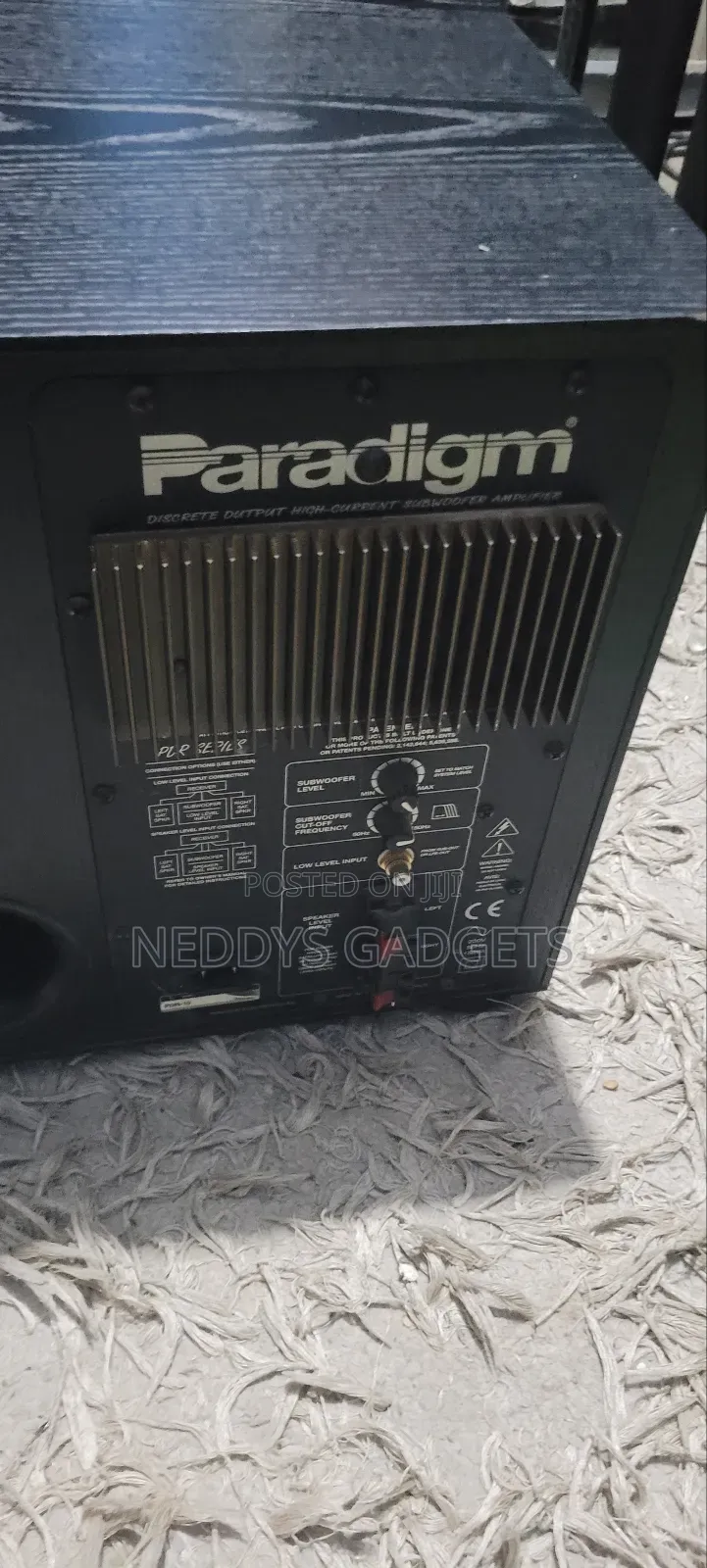 Paradigm 10′′ 360 Watt Peak Powered Subwoofer PDR-10