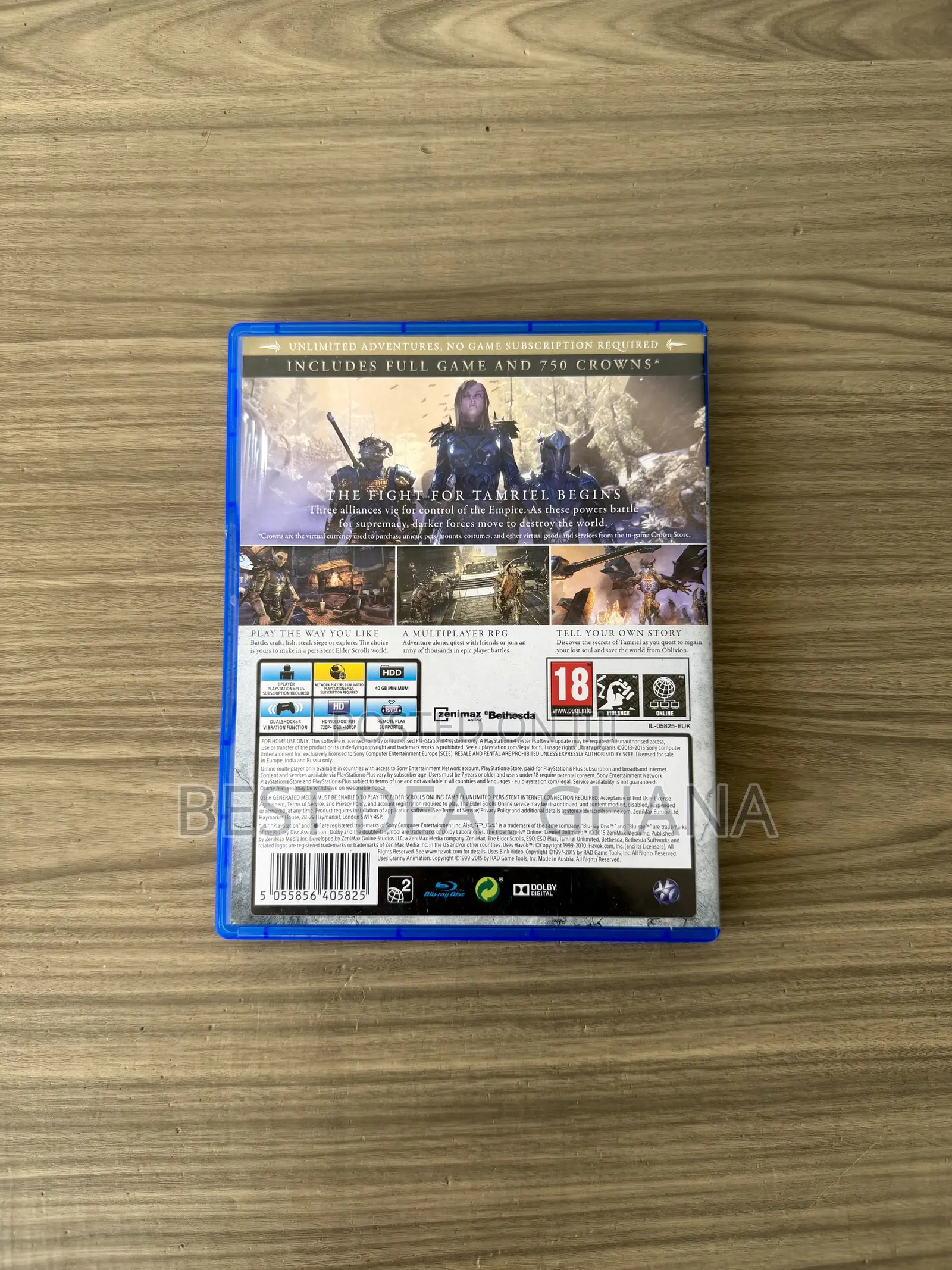 The Elder Scrolls Ps4 Cd
