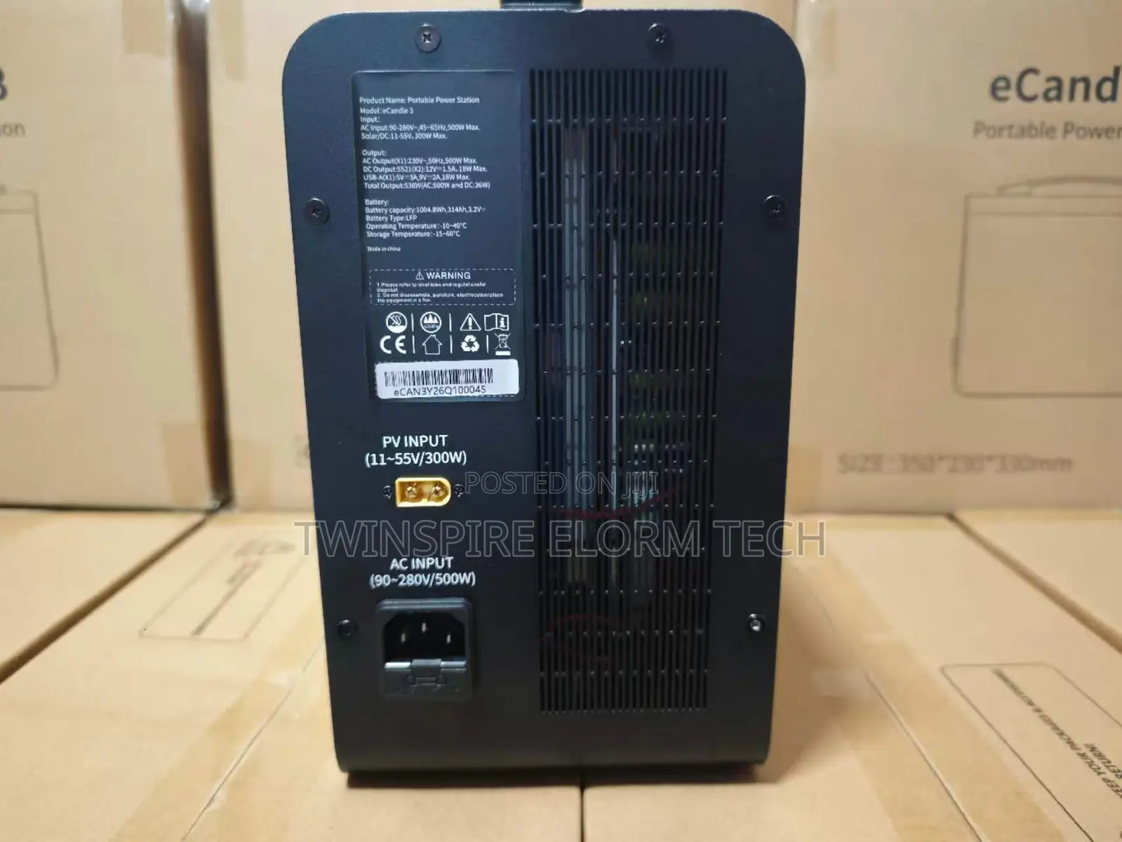 1004wh Portable Outdoor Solar Emergency Battery
