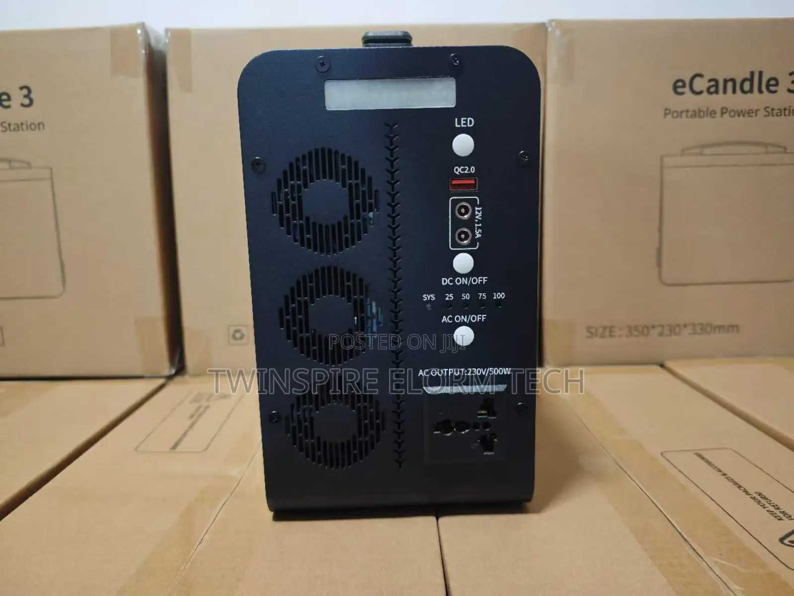 1004wh Portable Outdoor Solar Emergency Battery