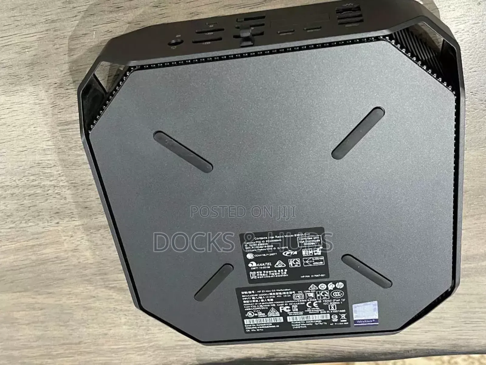 Desktop Computer HP Z2 G4 Mini 16GB Intel Core i7 HDD+SSD 750GB