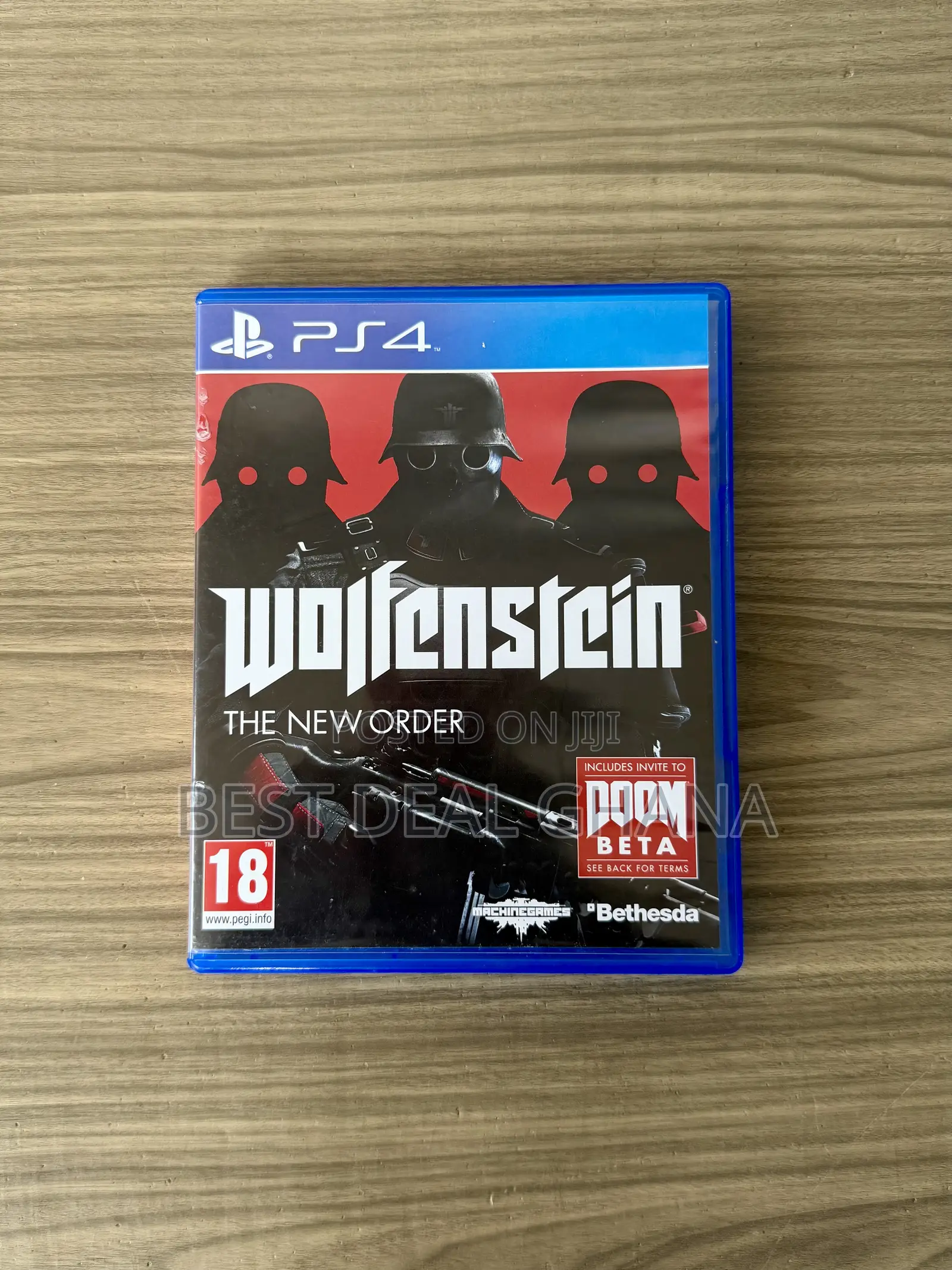 Wolfenstein the New Order Ps4 Cd