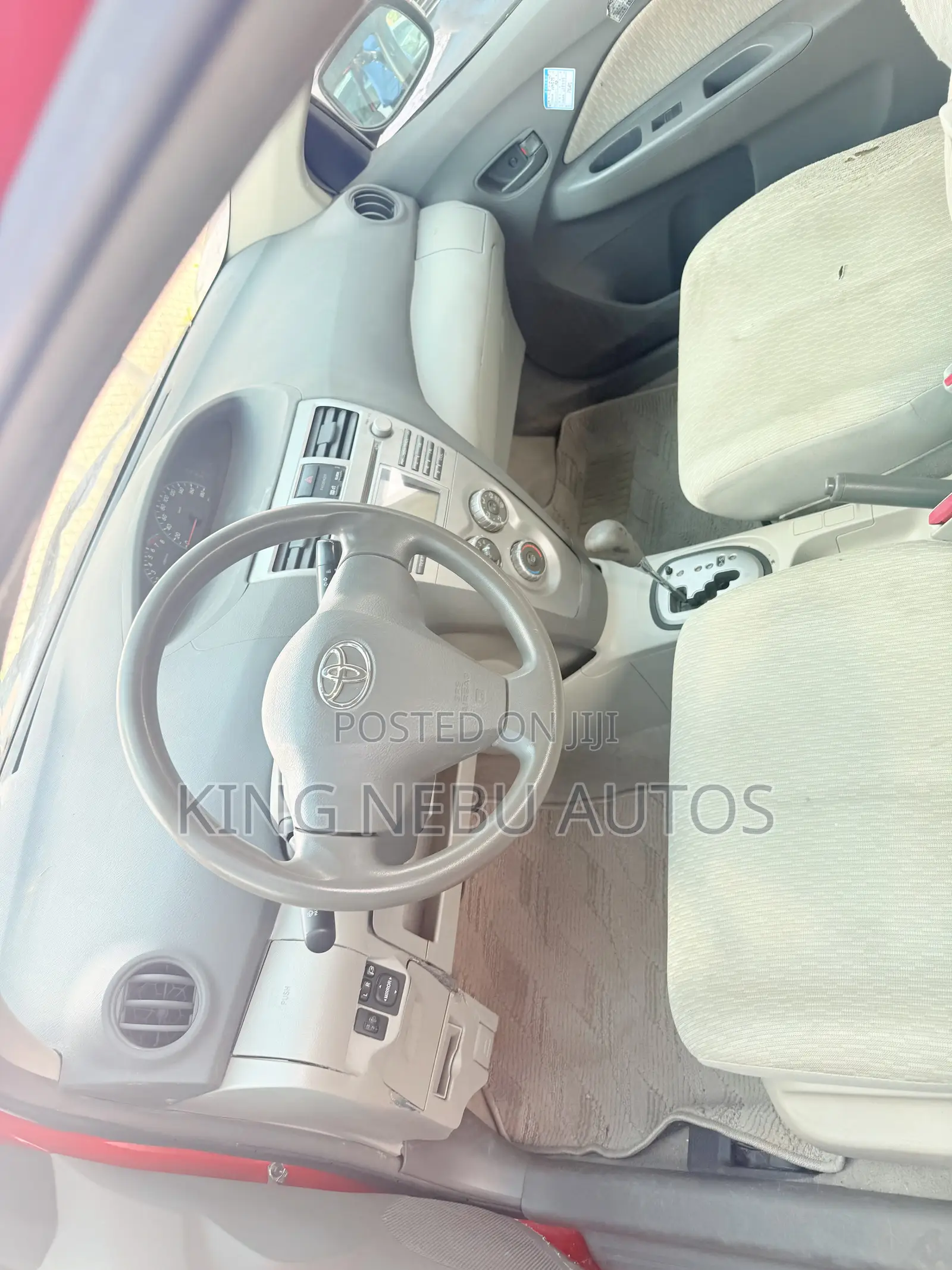 Toyota Belta 2012 Red