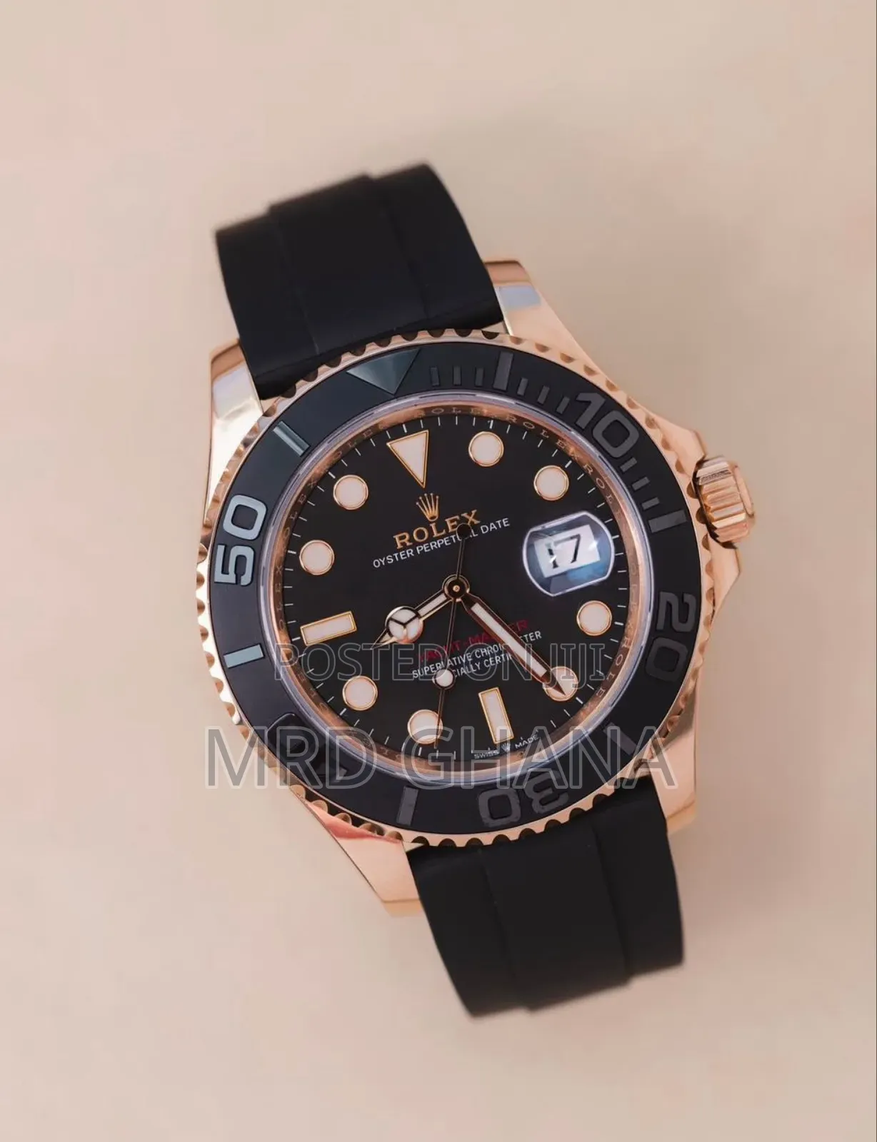Rolex Yatch Master With Oysterflex