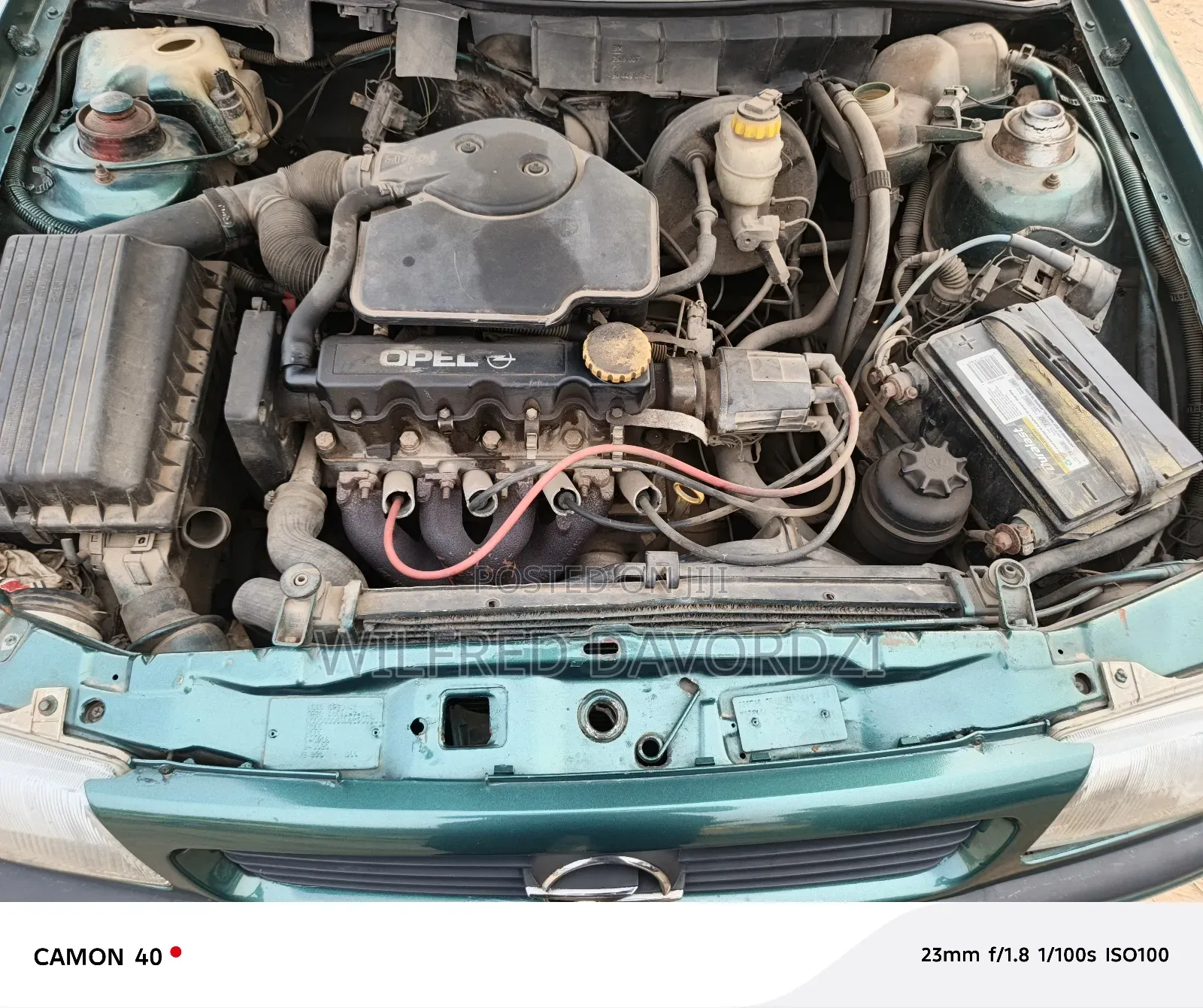 Opel Astra 1.6 Caravan 2004 Green