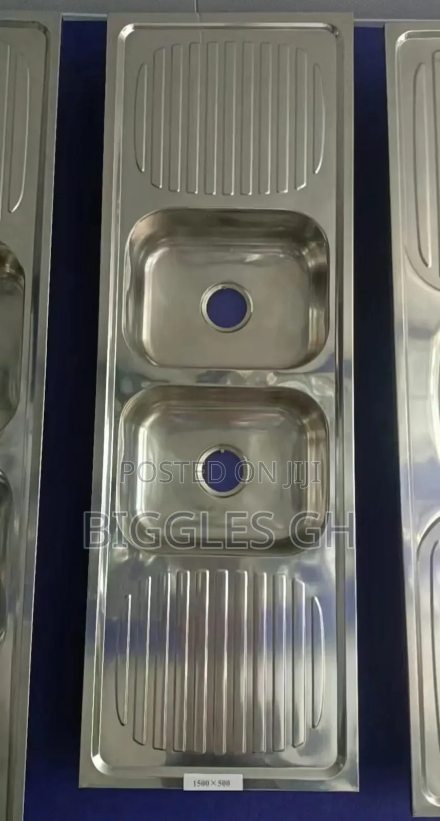 Kitchen Sink- Double Bowl Double Arm