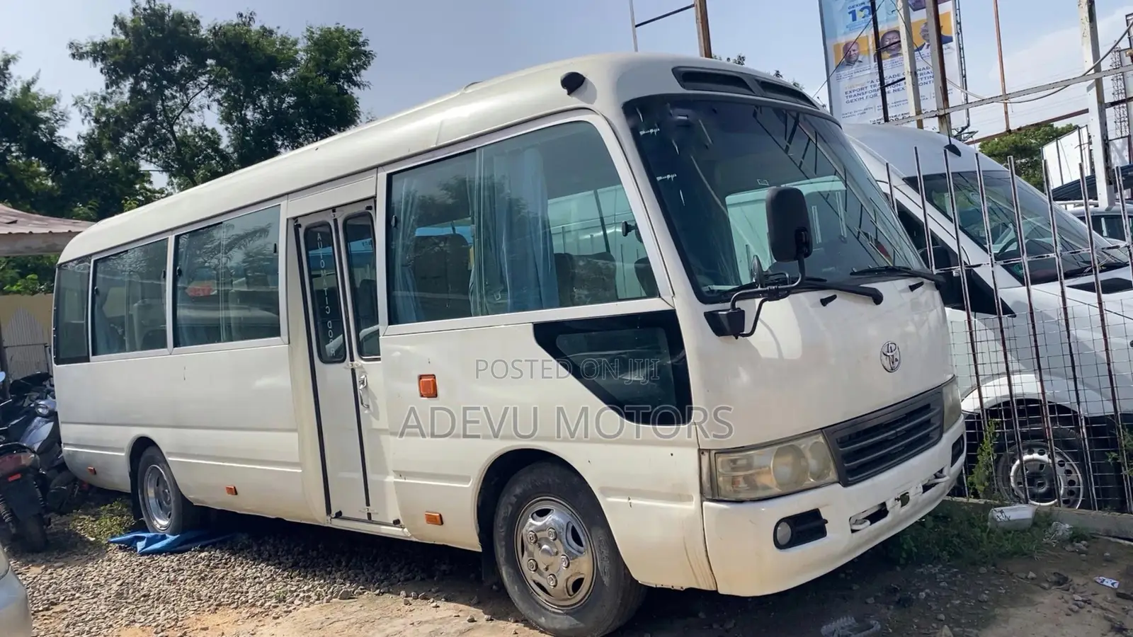 Toyota Coaster 2013 White