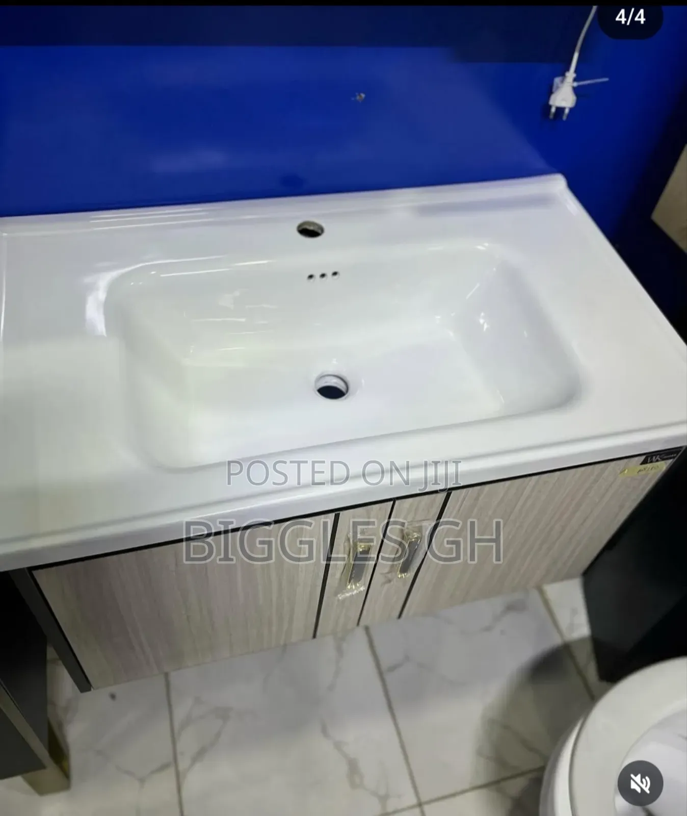 Cabinet Basin With Mirror-80cm