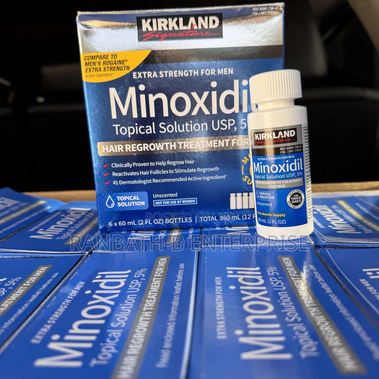 Original Kirkland Minoxidil Liquid
