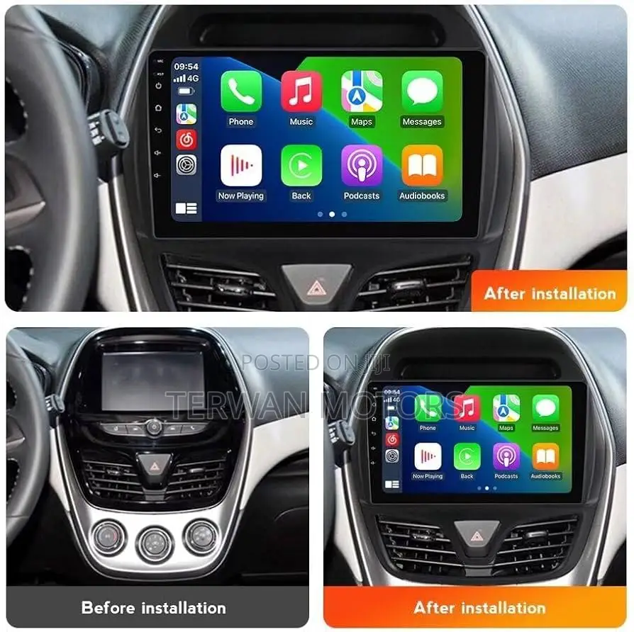 New Android Screen for Chevrolet Spark 2014 to 2017