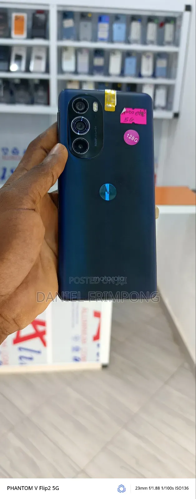Motorola Edge+ 5G UW (2022) 128 GB Blue