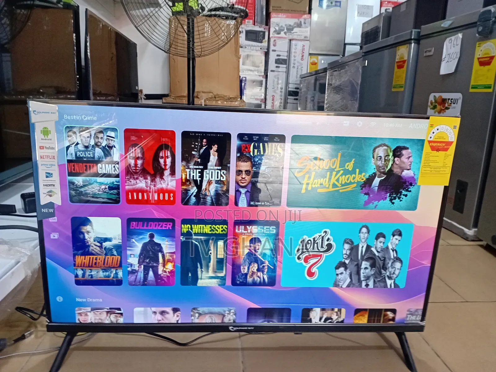 Dolphine Bay 32" Smart Tv, Tv That Keeps You Entertained Tv32 Dolphine