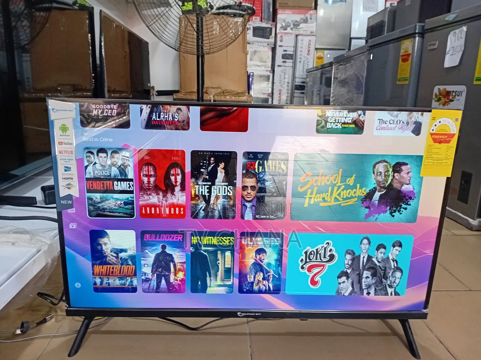 Dolphine Bay 32" Smart Tv, Tv That Feels Just Right Tv