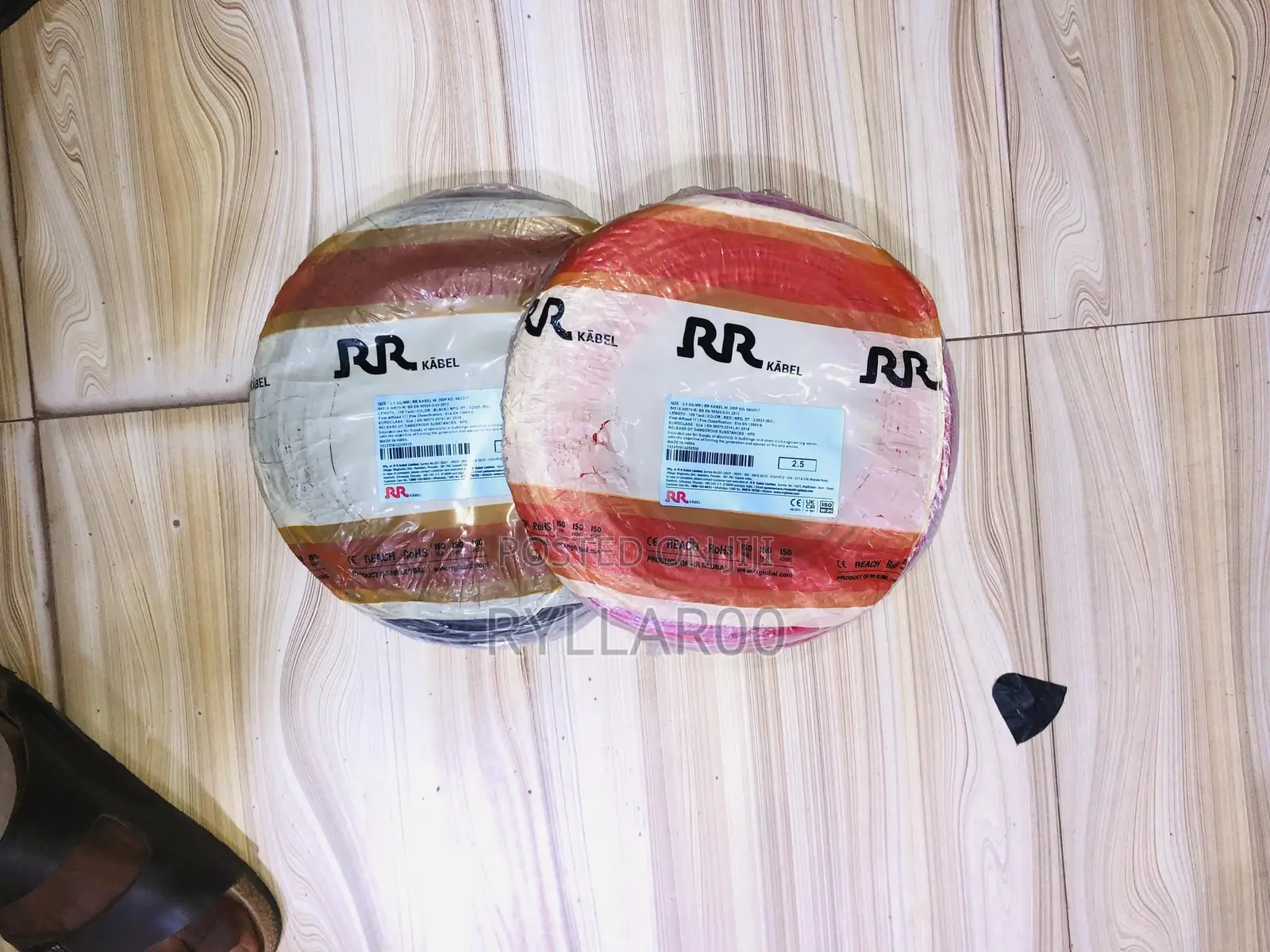 Original Rr Turkey Insulated Wiring Electrical Cables 1.5mm