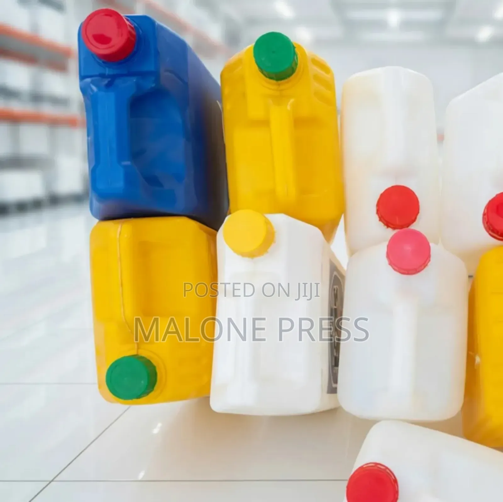 5-litre Plastic Gallons Wholesale Retail Strong And Durable.