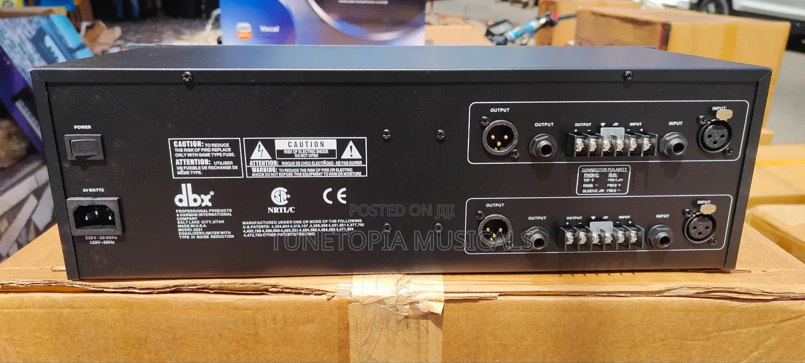 DBX 2231 Graphic Equalizer/Limiter.