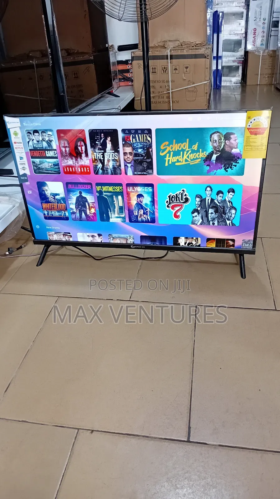 World Cup- FHD 32"Smart Dolphine Bay 32" Smart Tv 1080p