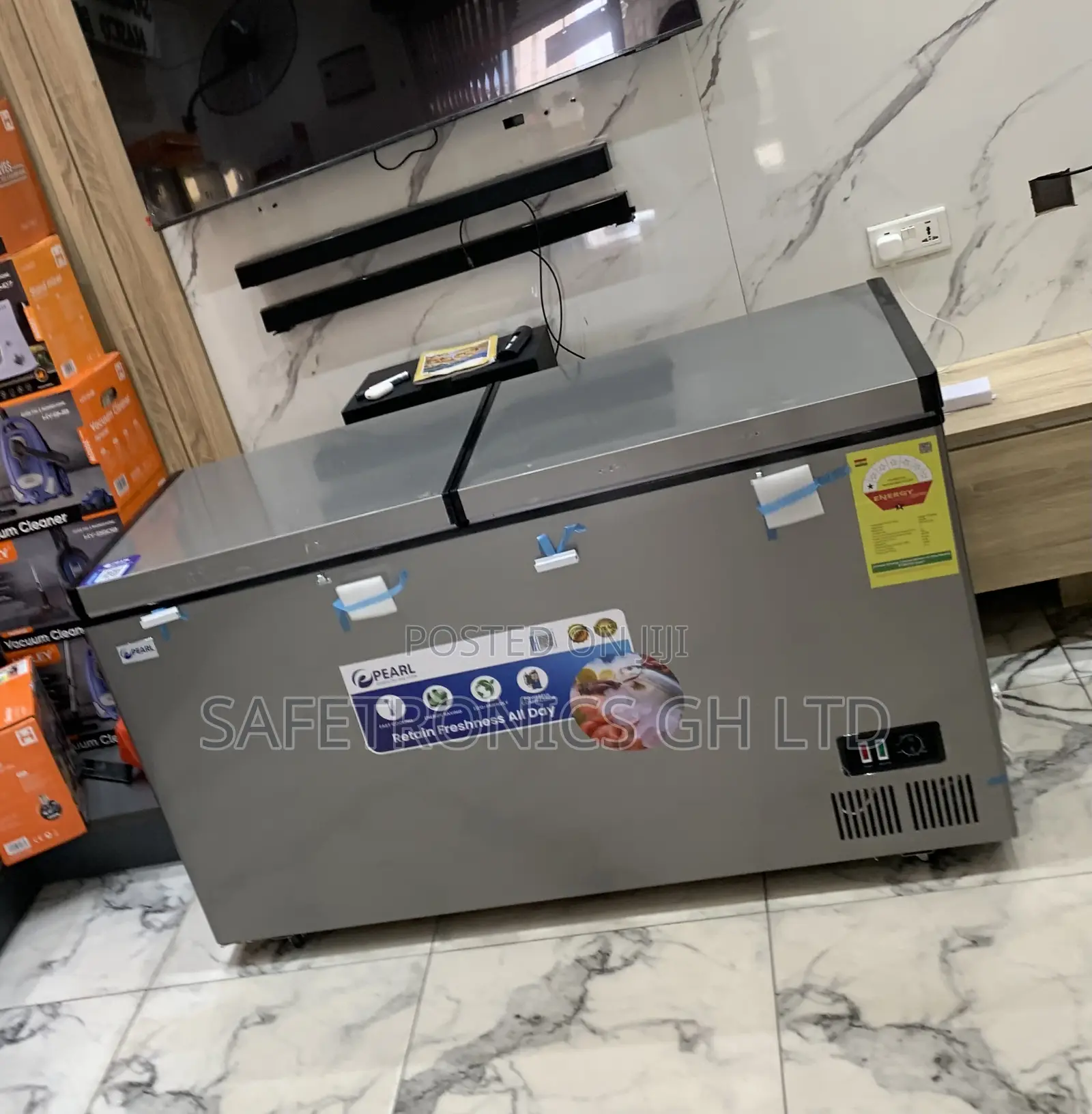 Newly Virtual 413l Pearl 2 Doors PCF-5310-6f Freezer