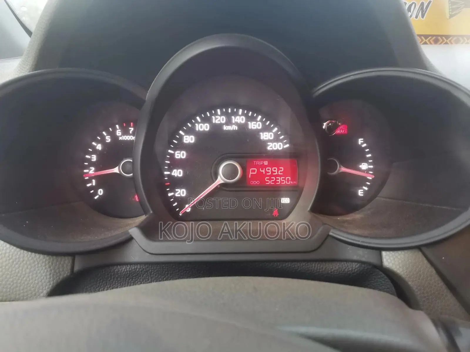 Kia Morning 2015 Black