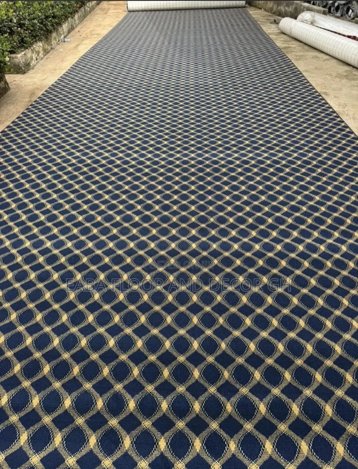 Elegant Geometric Industrial Carpet. (New Shades)