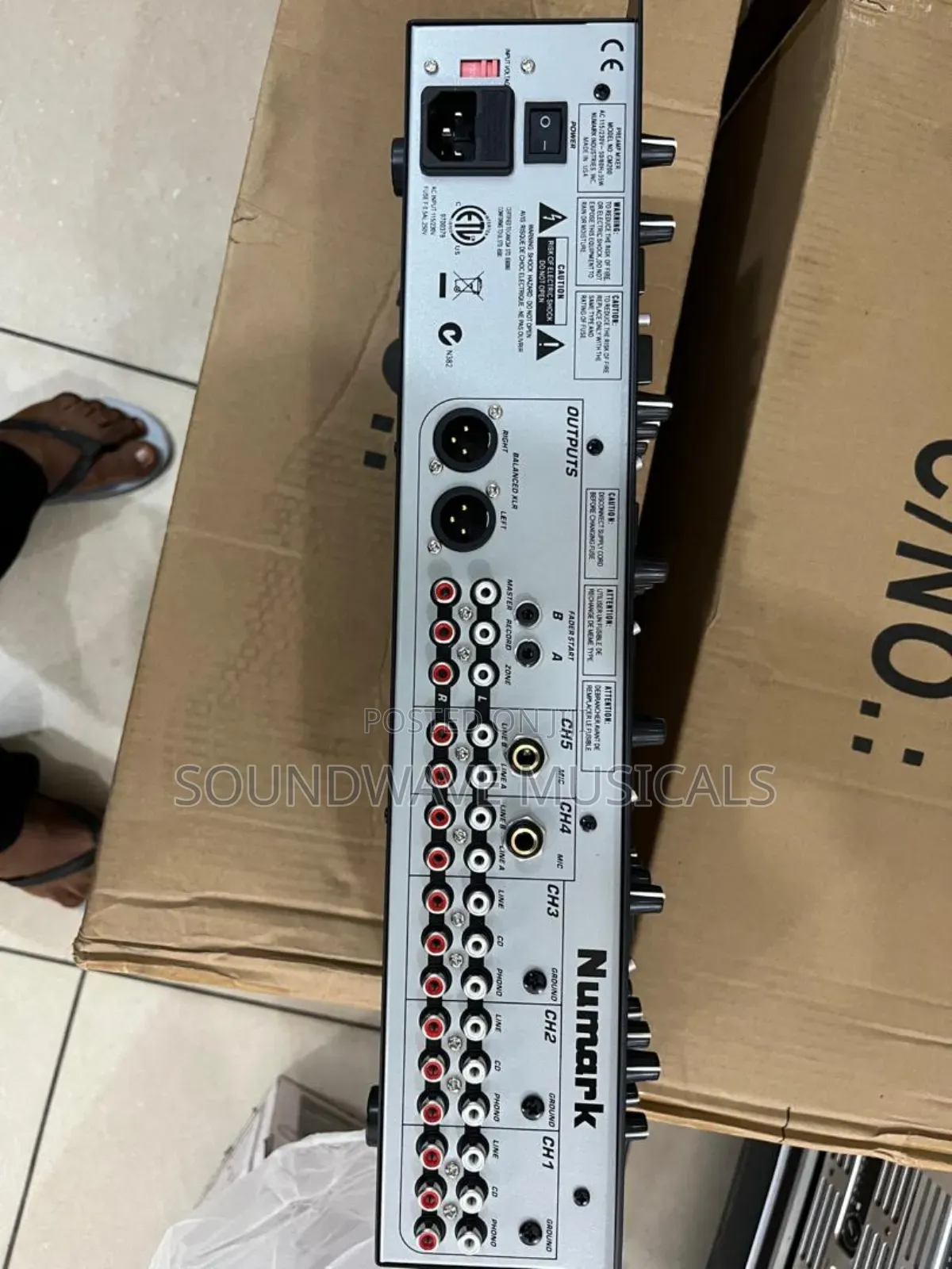 Numark Cm200 Dj Mixer