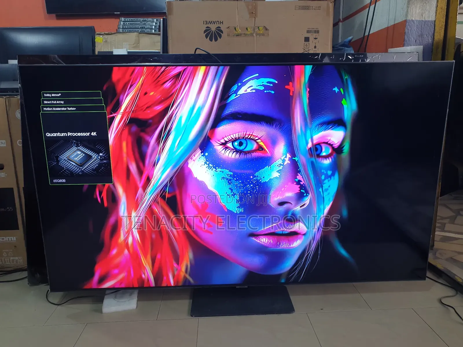 Qled 65"Samsung Uhd HDR Smart Satellite Tv