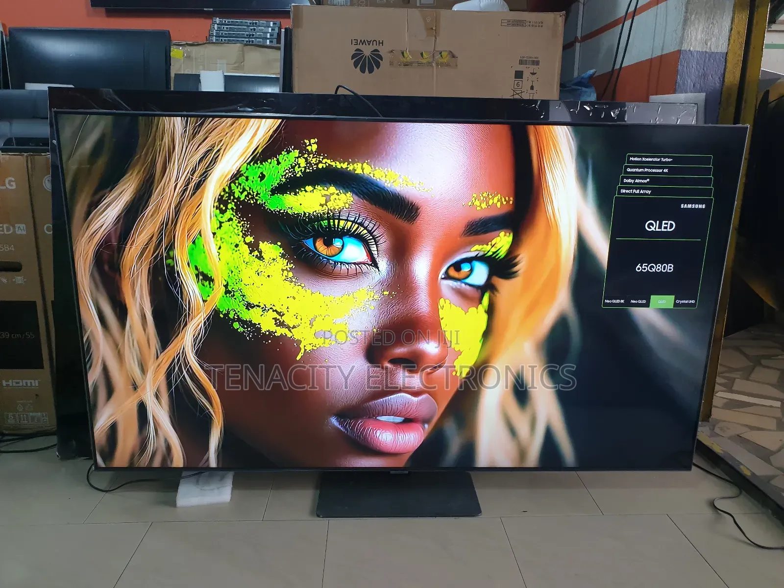 Qled 65"Samsung Uhd HDR Smart Satellite Tv