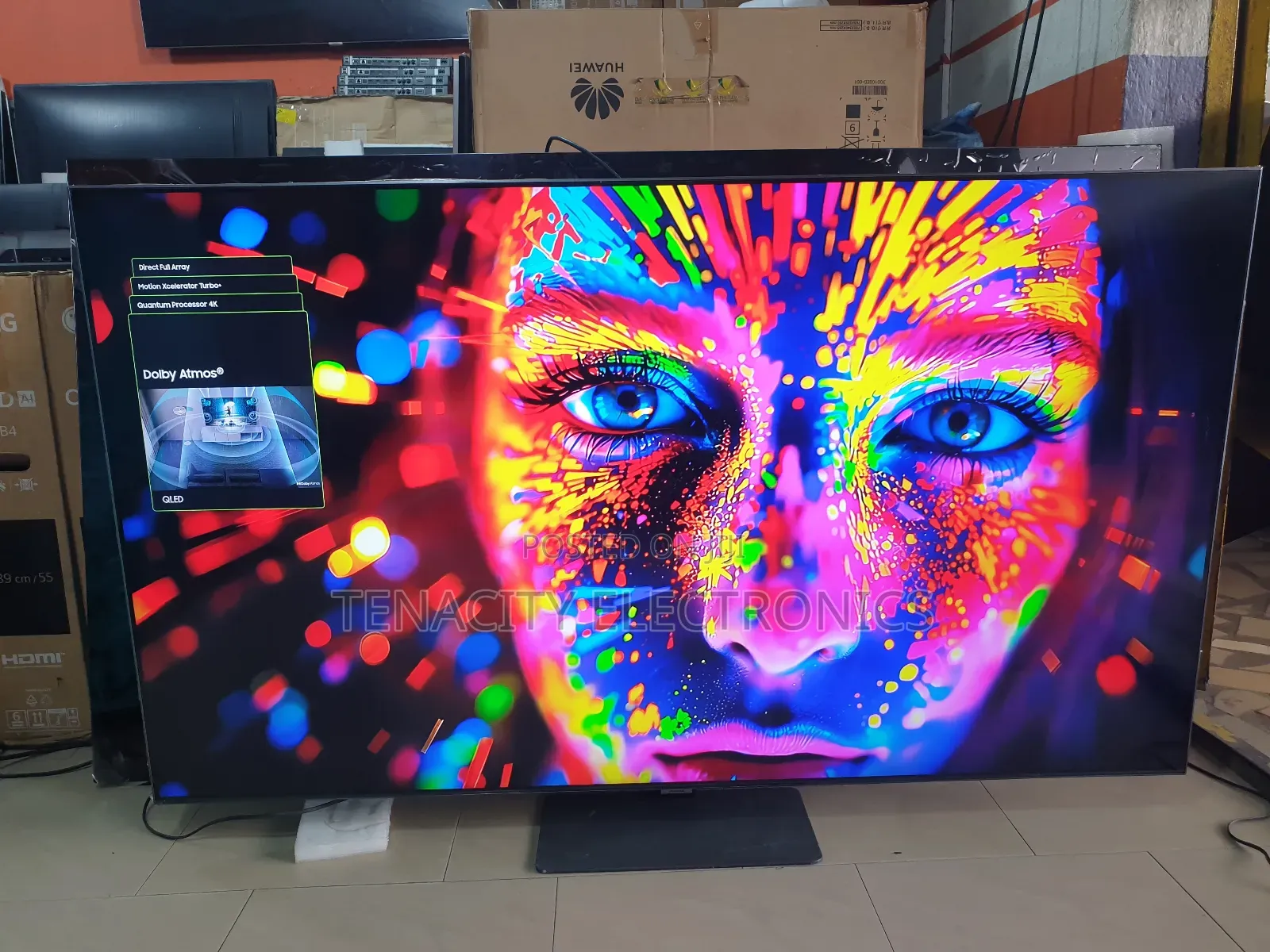 Qled 65"Samsung Uhd HDR Smart Satellite Tv
