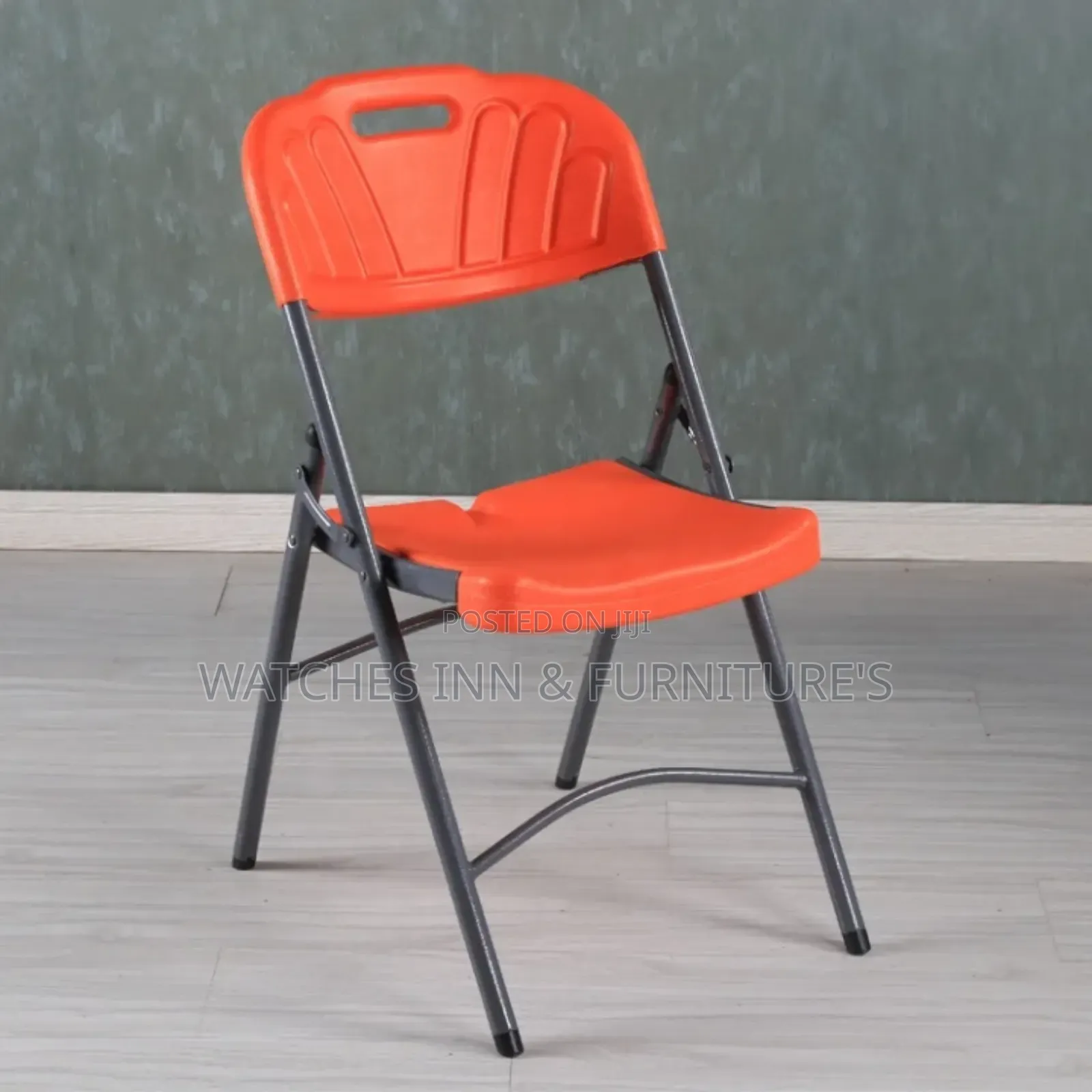 Single Bar Durable Folding Chair