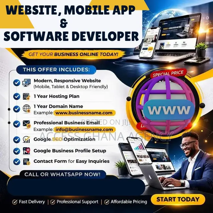 Xpert Web, App Software Developer in Ghana
