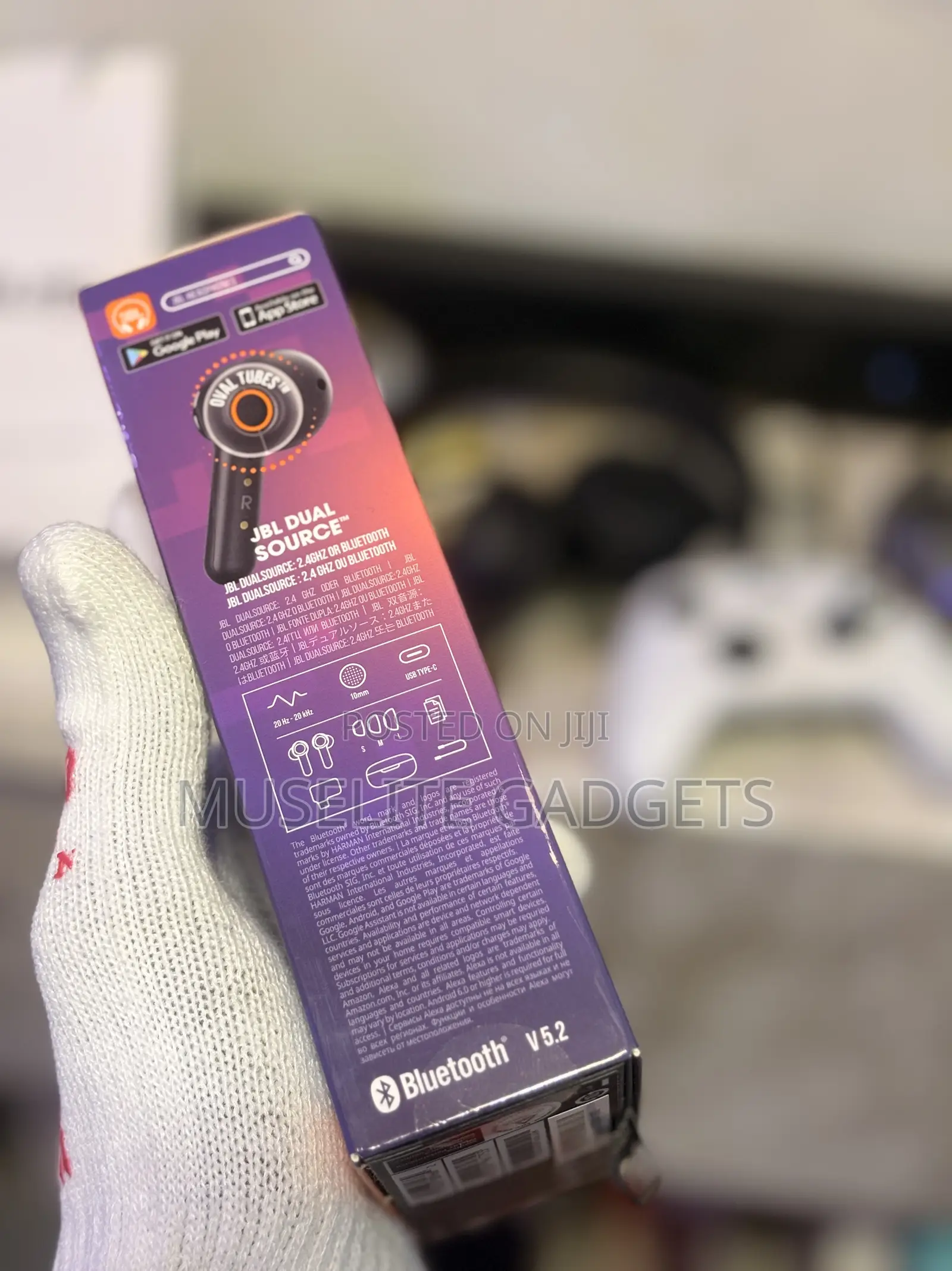 JBL Quantum TWS Gaming Earbuds - Low Latency, Anc, Clear Sound