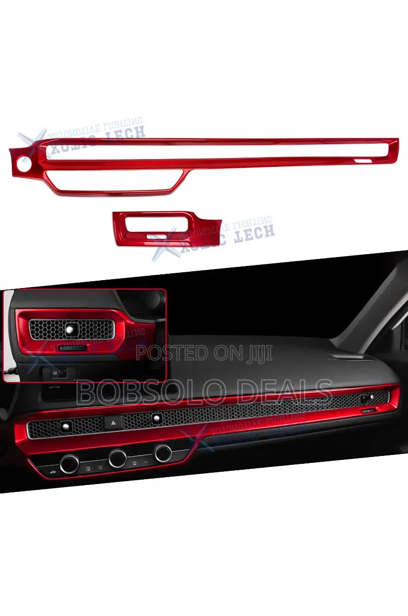 Set Center Console Dash Ac Vent Panel Decore for Honda Civic 2022+