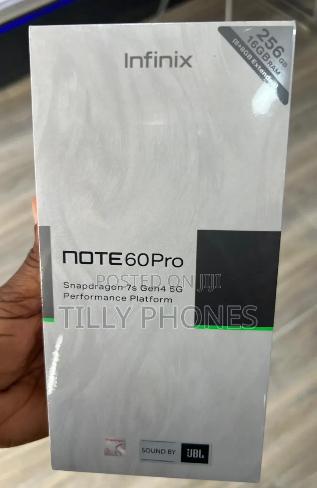 New Infinix Note 60 Pro 256 GB Black