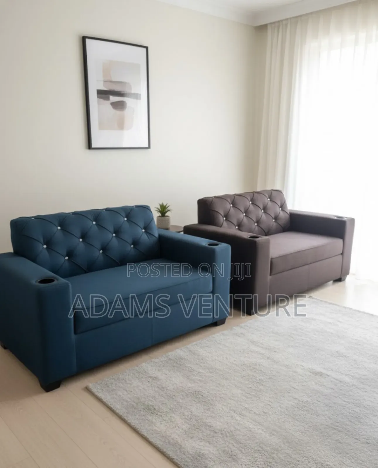 Red 2in1 Sofa Chair