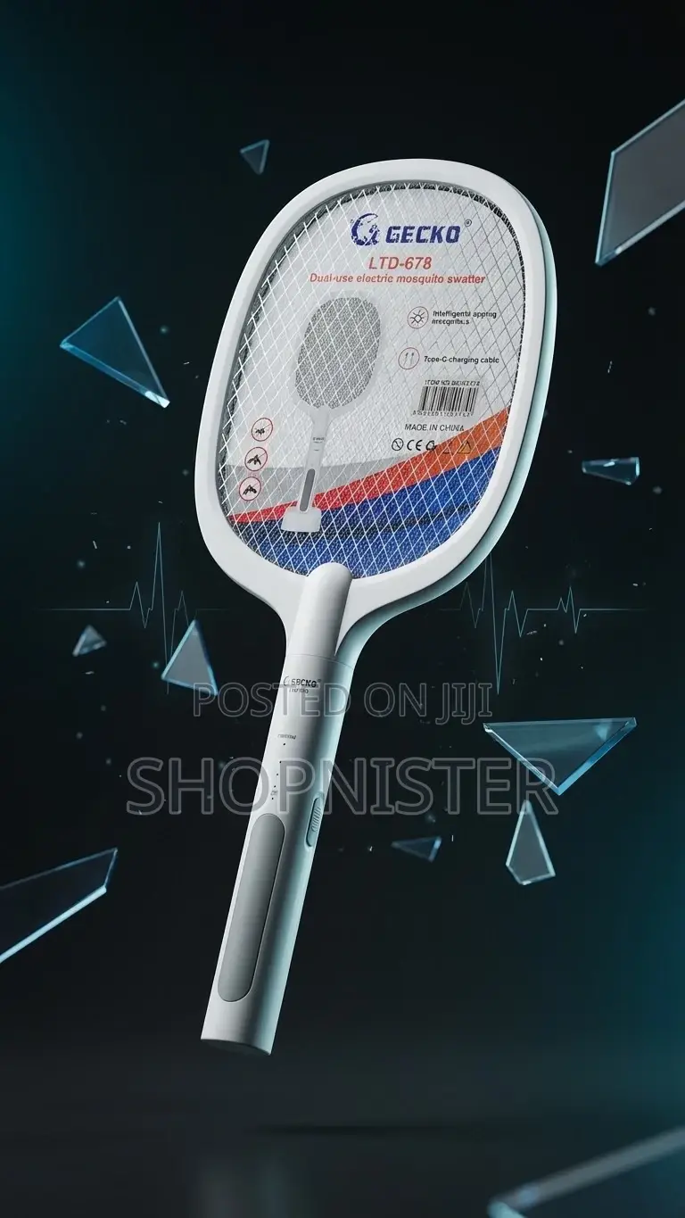 Gecko Rechargeable Led Mosquito Swatter