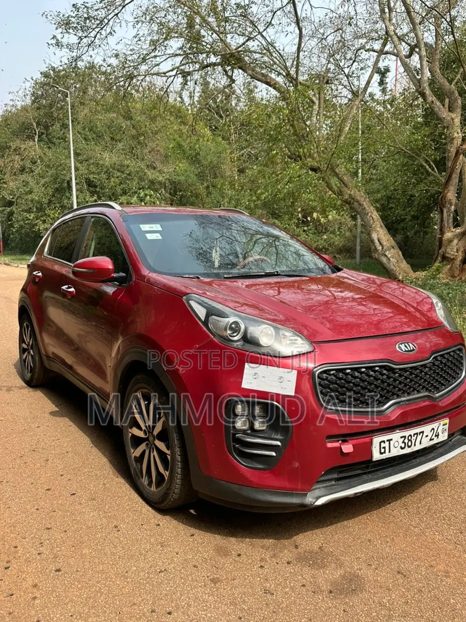 Kia Sportage EX 4dr SUV AWD (2.4L 4cyl 6A) 2017 Red