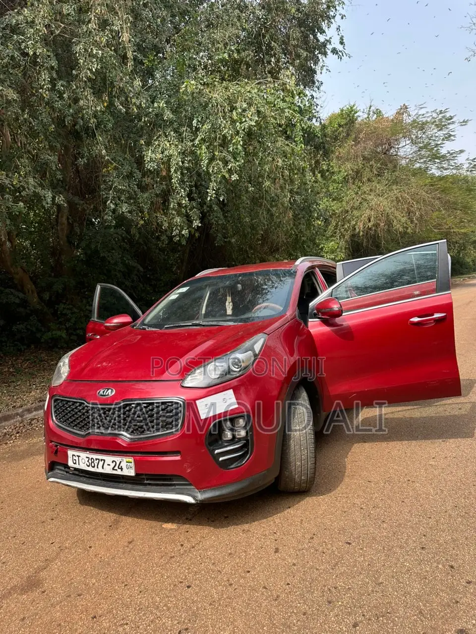 Kia Sportage EX 4dr SUV AWD (2.4L 4cyl 6A) 2017 Red