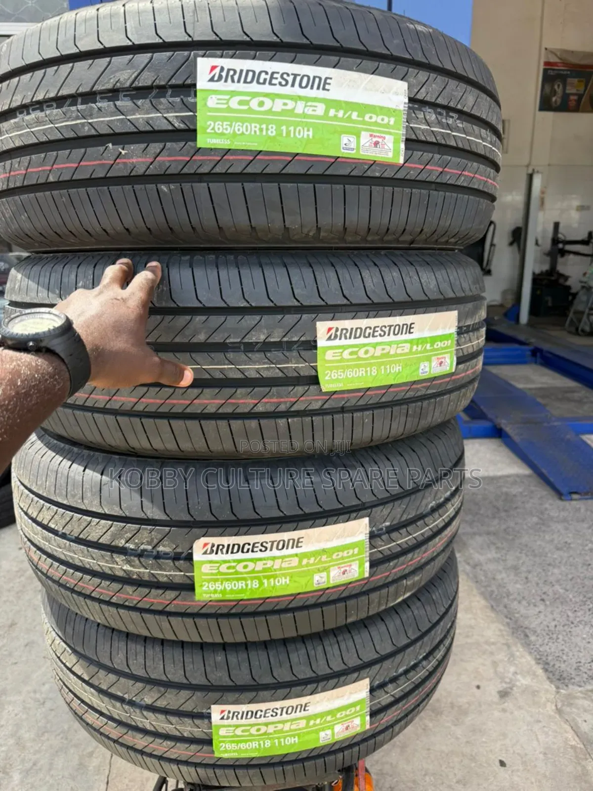 Original Bridgestone 265/60r18 Tyres Available for All Cars