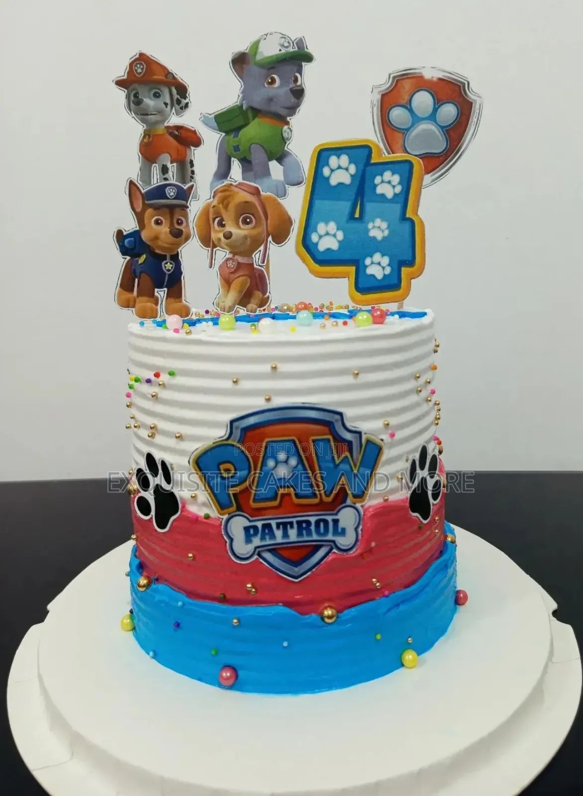 Paw Patrol Character Cake Size '6'