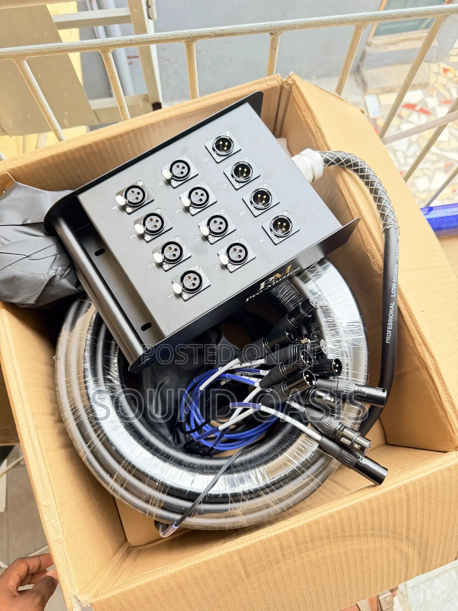 Pro-Musica 50 Meters 12channel XLR Snake Cable(Audio Link)