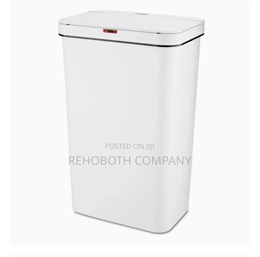 Tower T838005w Sensor Bin With Retainer Ring, Battery-Operated, 50l