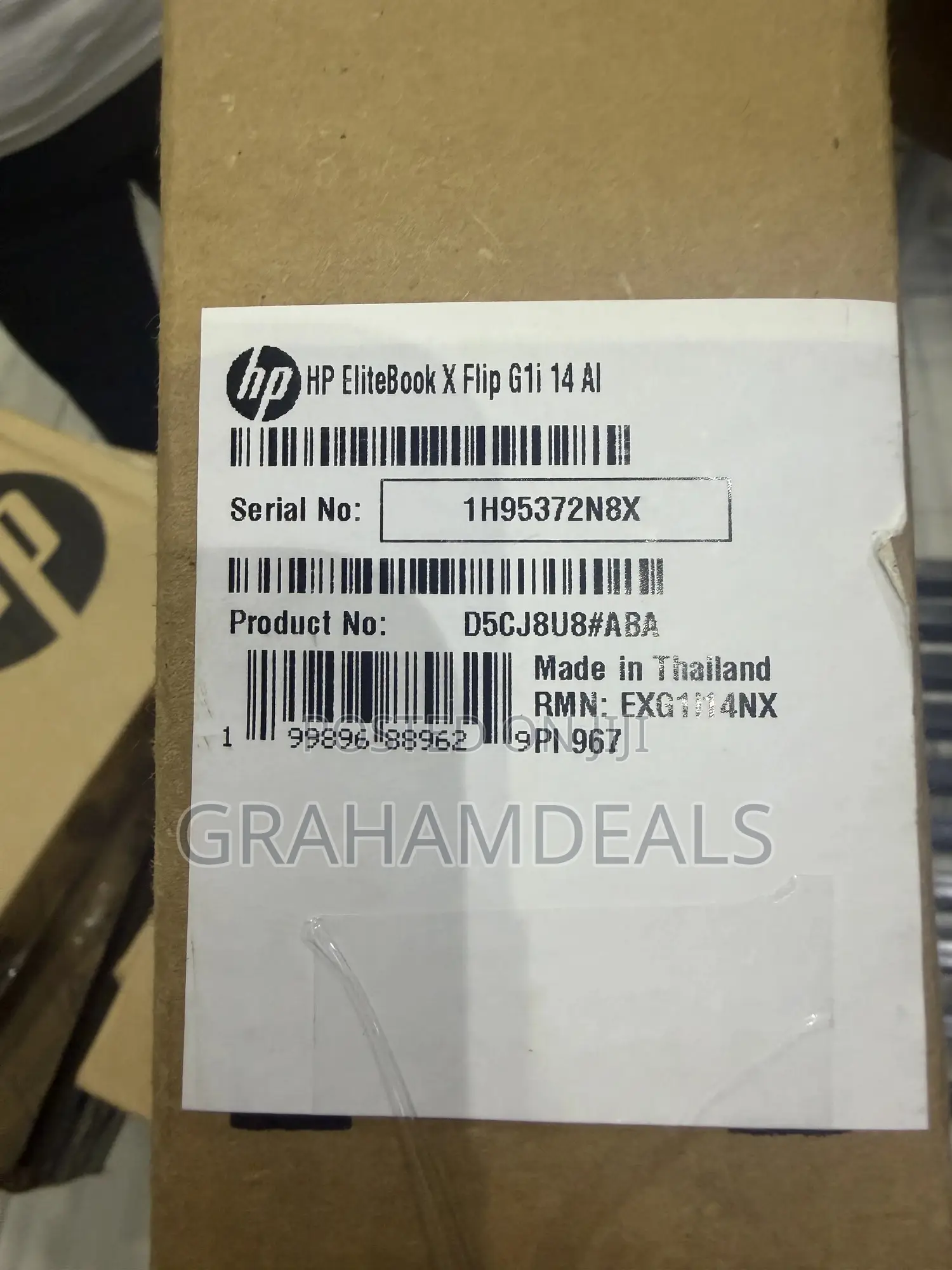 New Laptop HP EliteBook X Flip G1i 32GB Intel Core Ultra 7 SSD 512GB