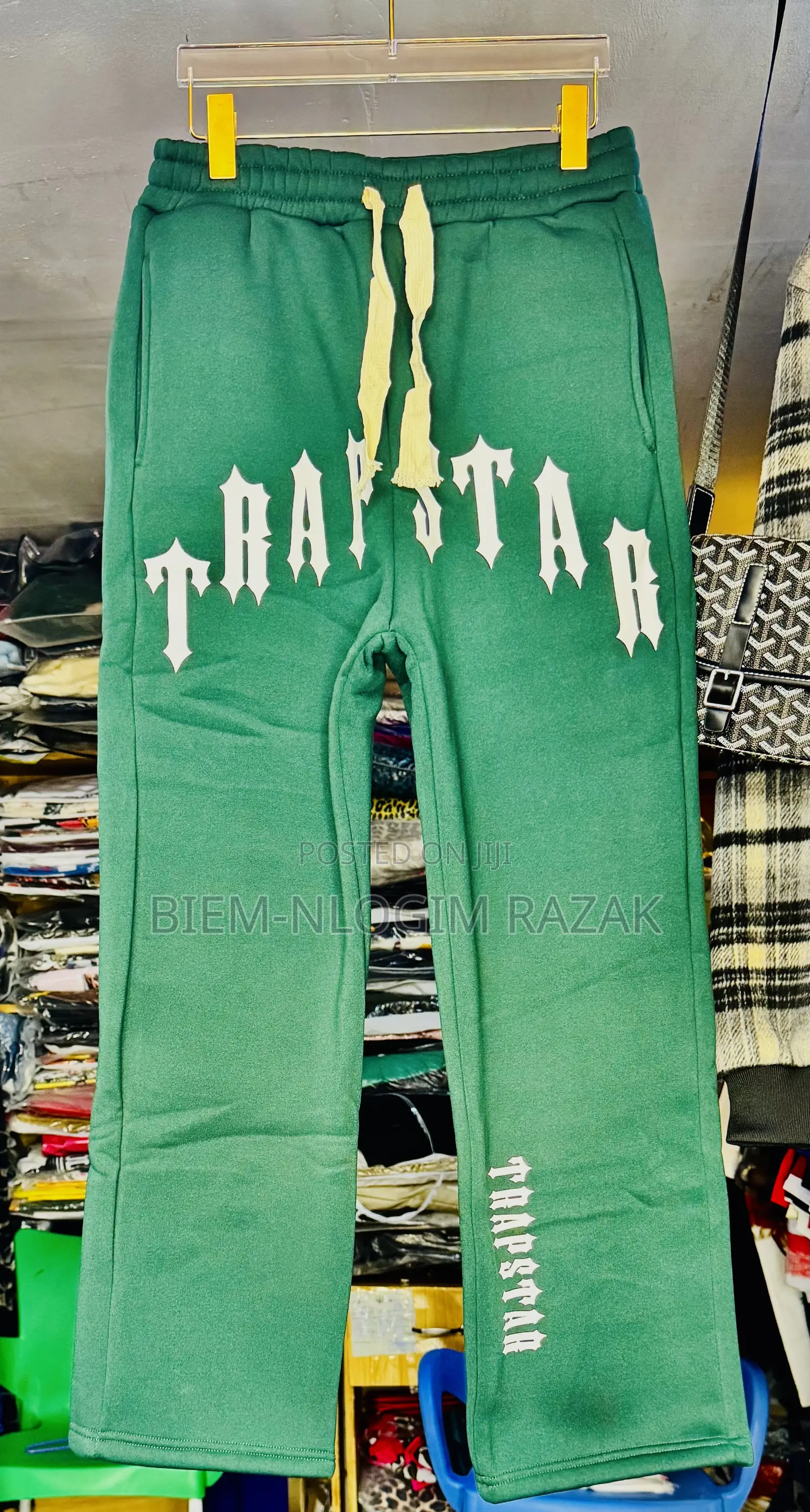 Original Trap Star, Saint Tears N Adidas Joggers (Sweatpants) Availabl