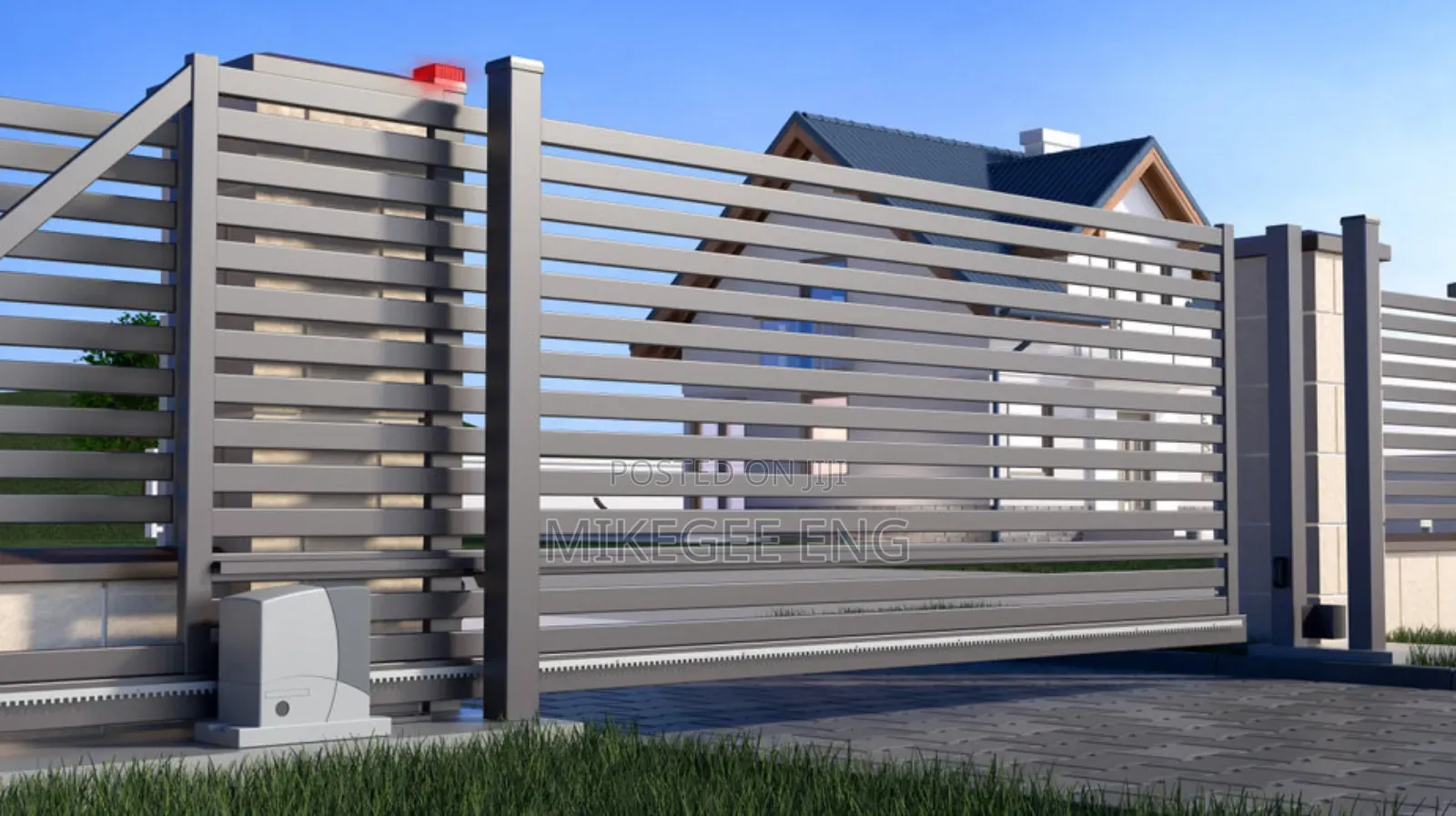Professional Gate Automation System Installation