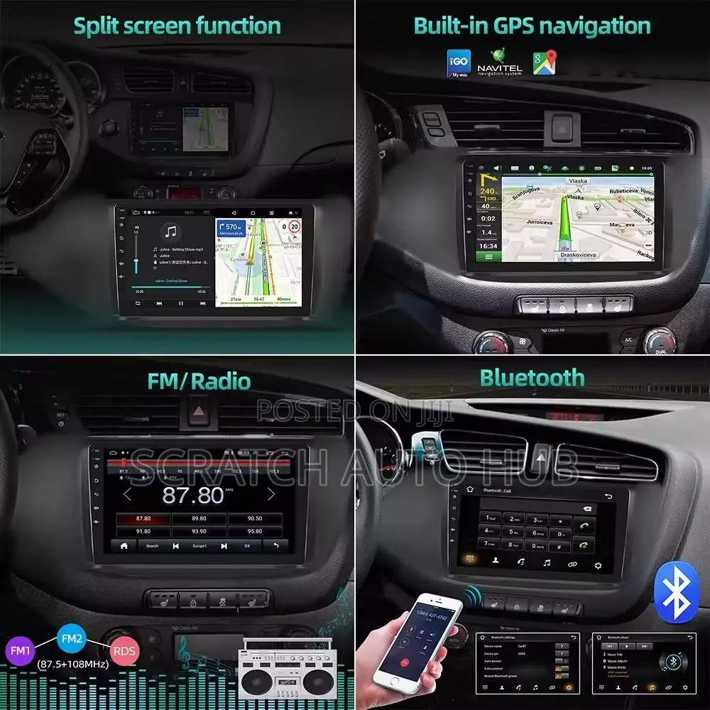 Kia Morning Android Screen Available
