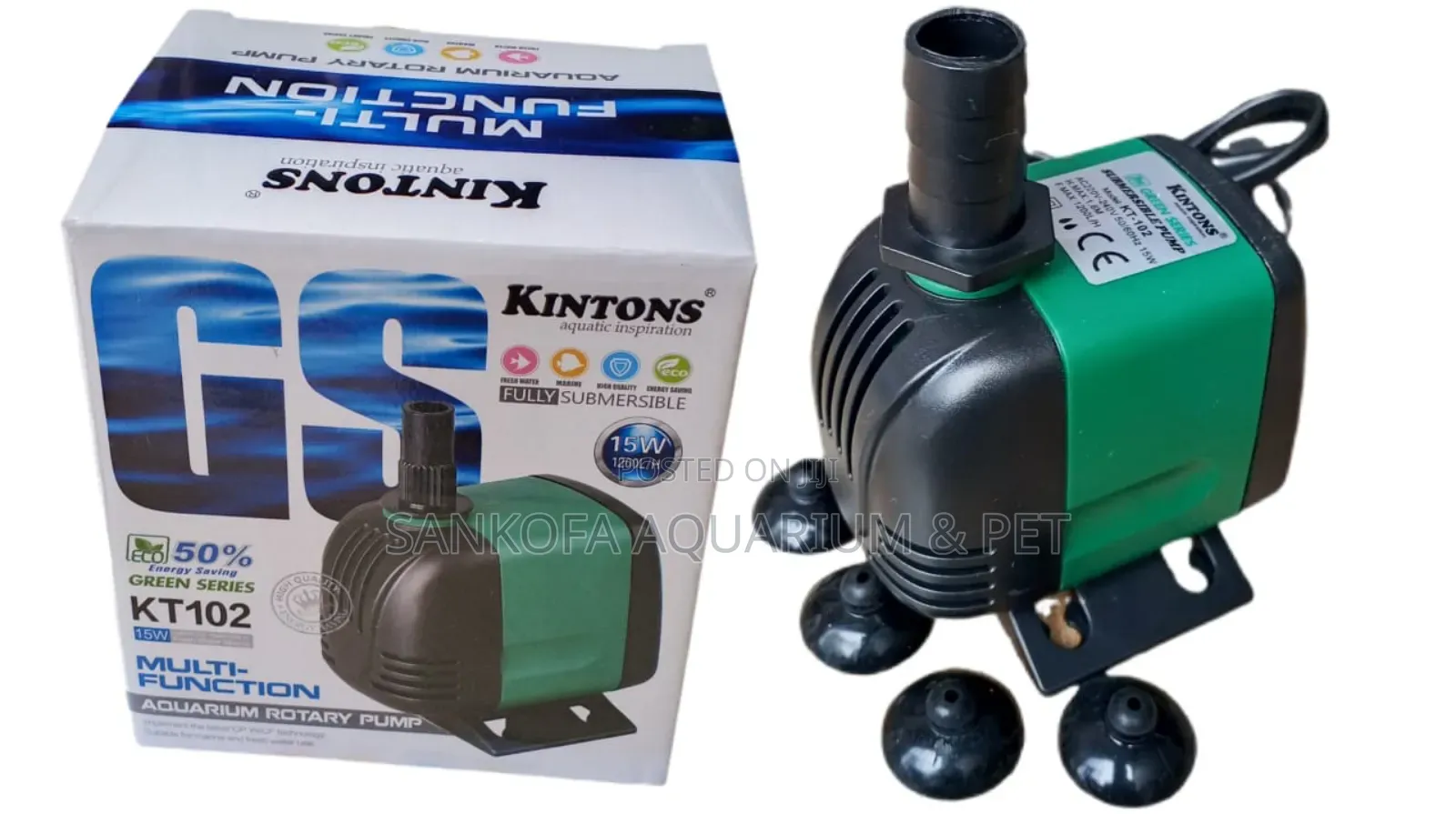 Powerful Kintons Submersible Water Pump 1.6m