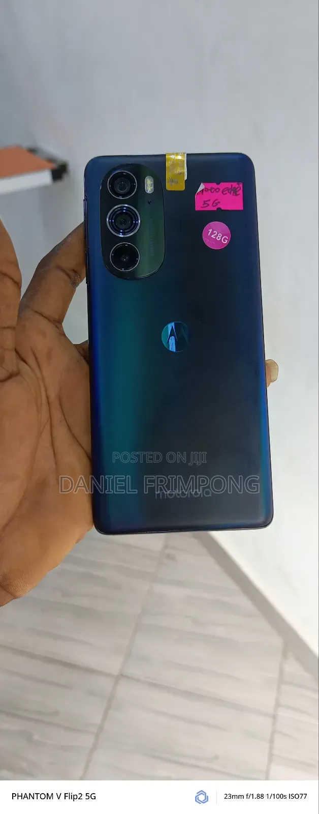 New Motorola Edge+ 5G UW (2022) 128 GB Blue