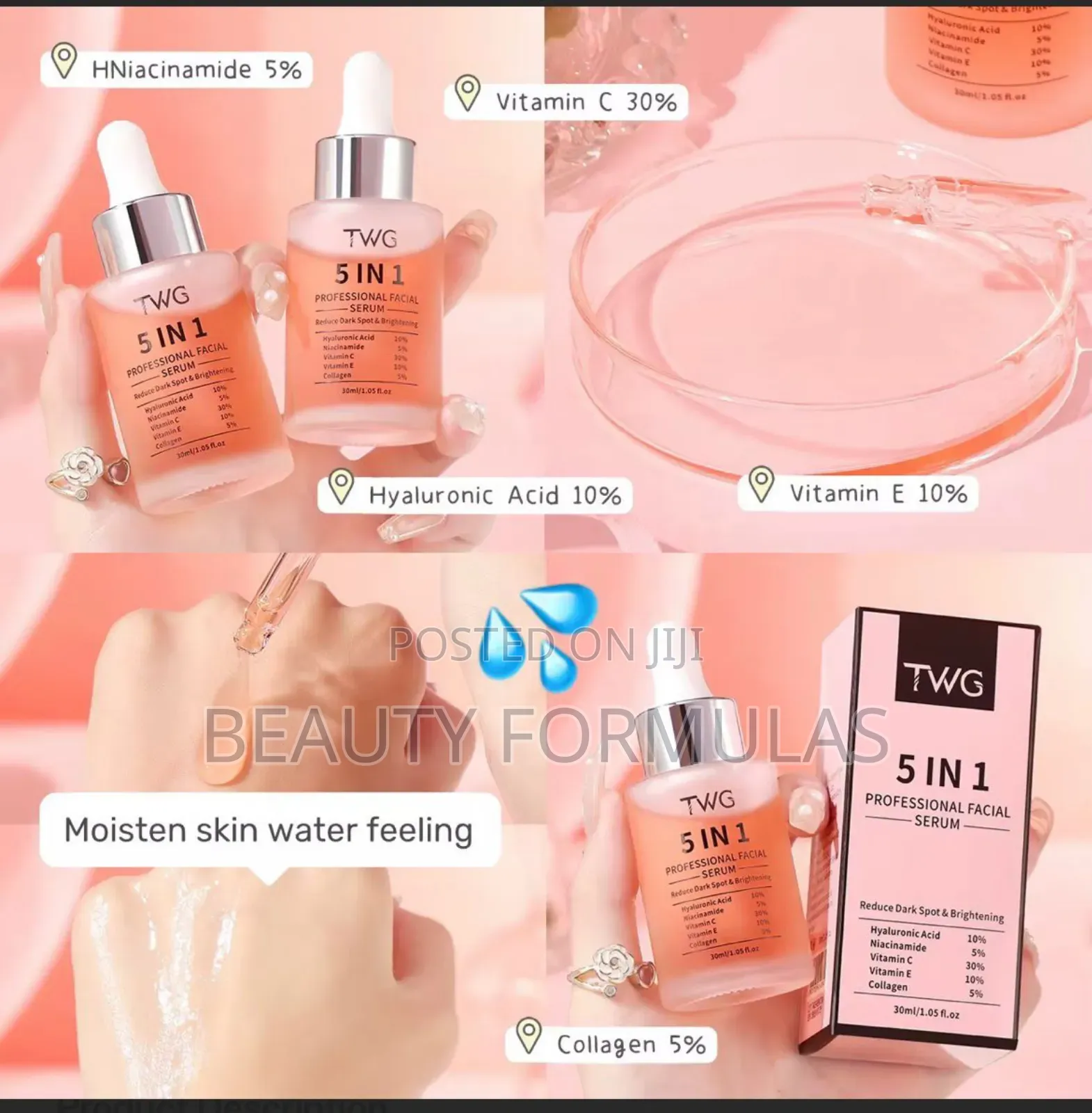 TWG 5 in 1 Professional Face Serum