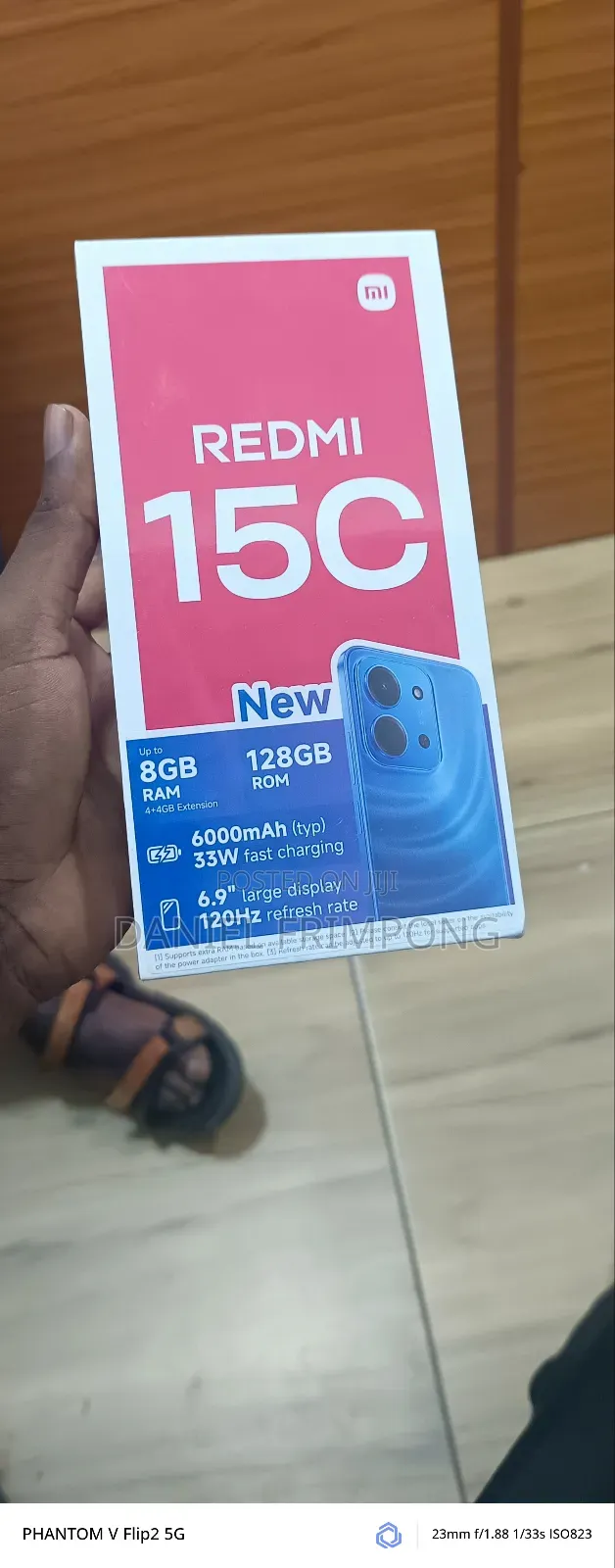 New Xiaomi Redmi 15C 4G 128 GB Black