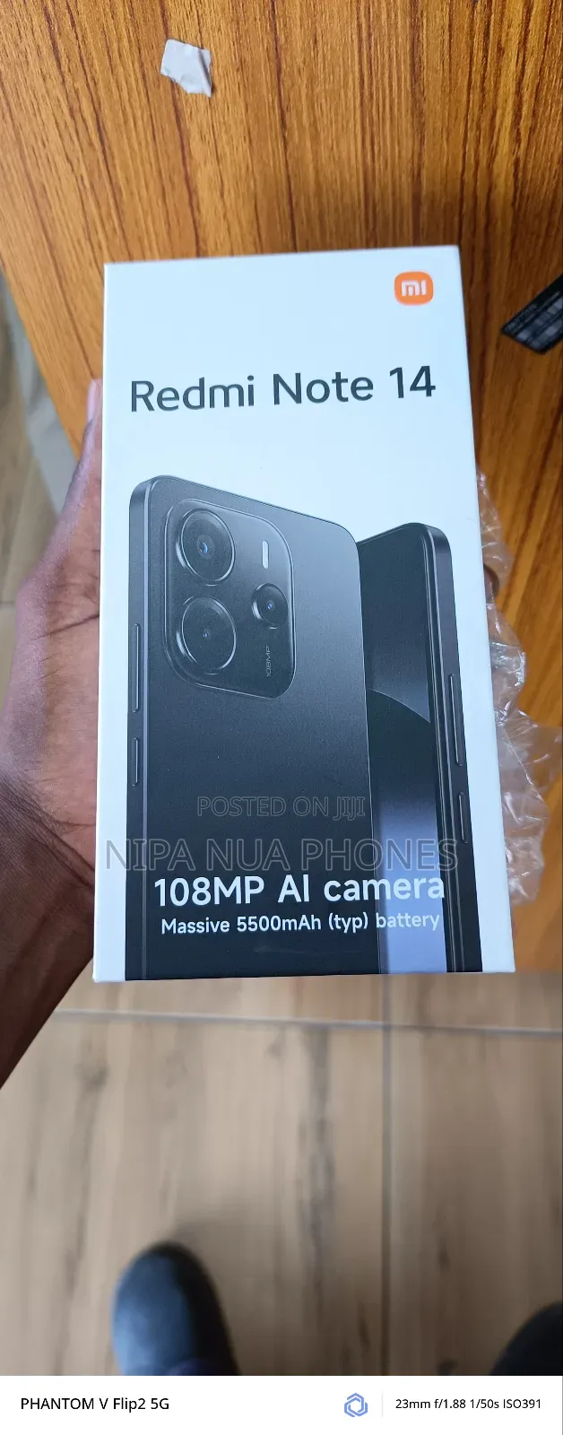 New Xiaomi Redmi Note 14 4G 128 GB Black